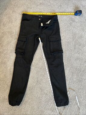 American Stitch Dark Gray Wool-Blend Pants